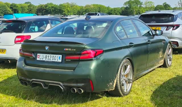 BMW M5 CS — Frozen Deep Green