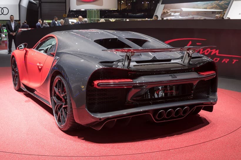 Bugatti Chiron in Nocturne