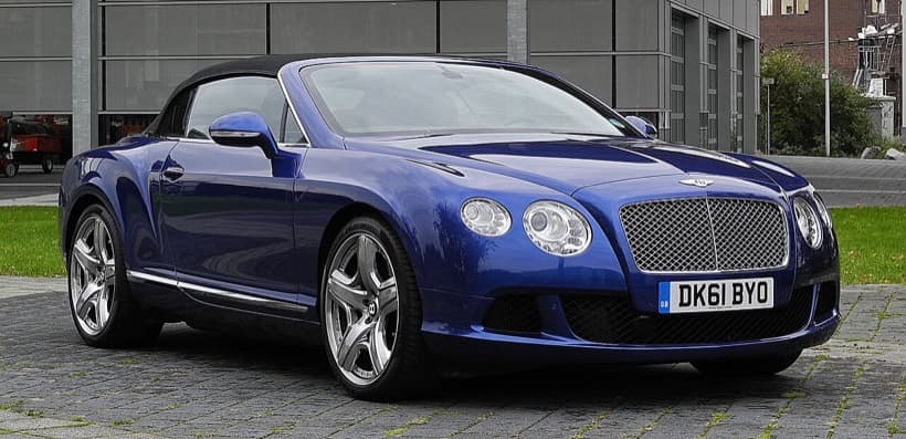 Bentley Continental GT in Glacier White