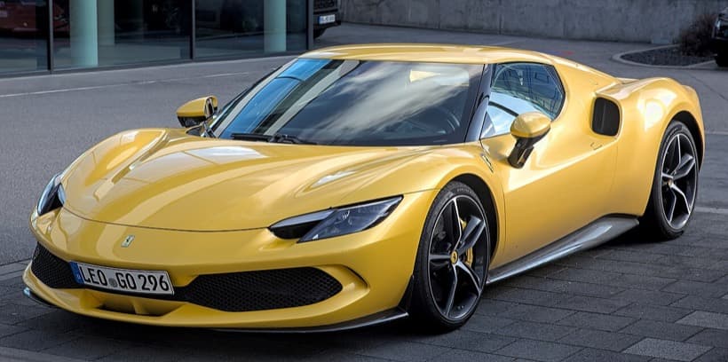Ferrari 296 GTB in Giallo Modena
