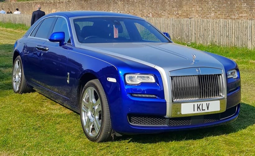 Rolls-Royce Ghost in Salamanca Blue