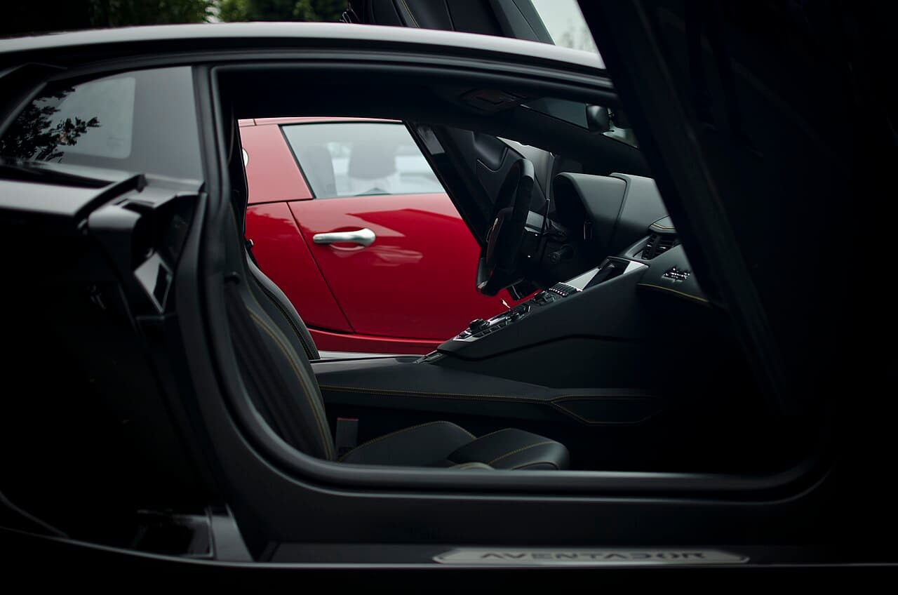 Lamborghini Aventador SVJ interior
