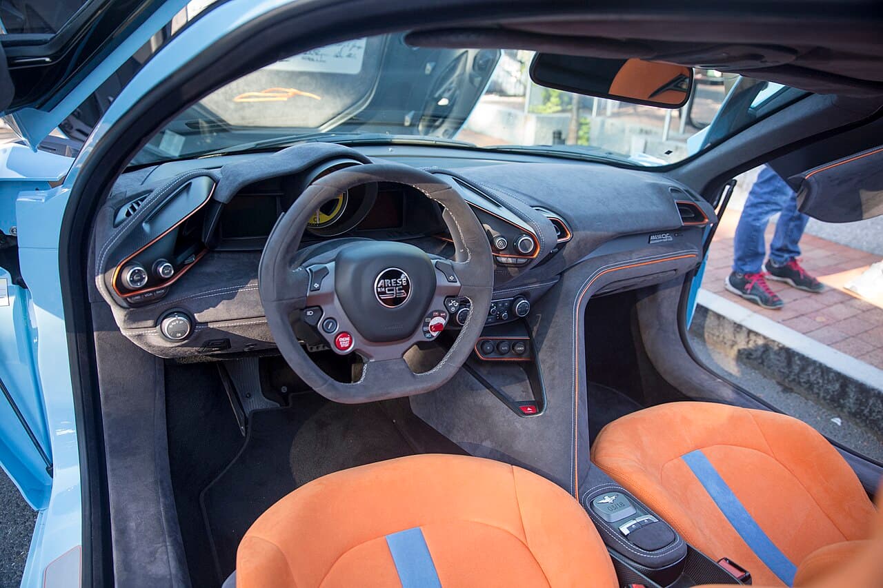 Ferrari 296 GTB interior