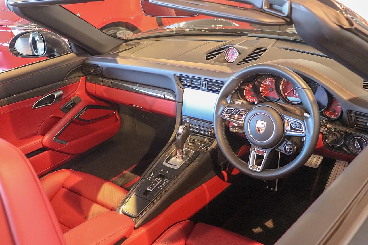 Porsche 911 GT3 interior